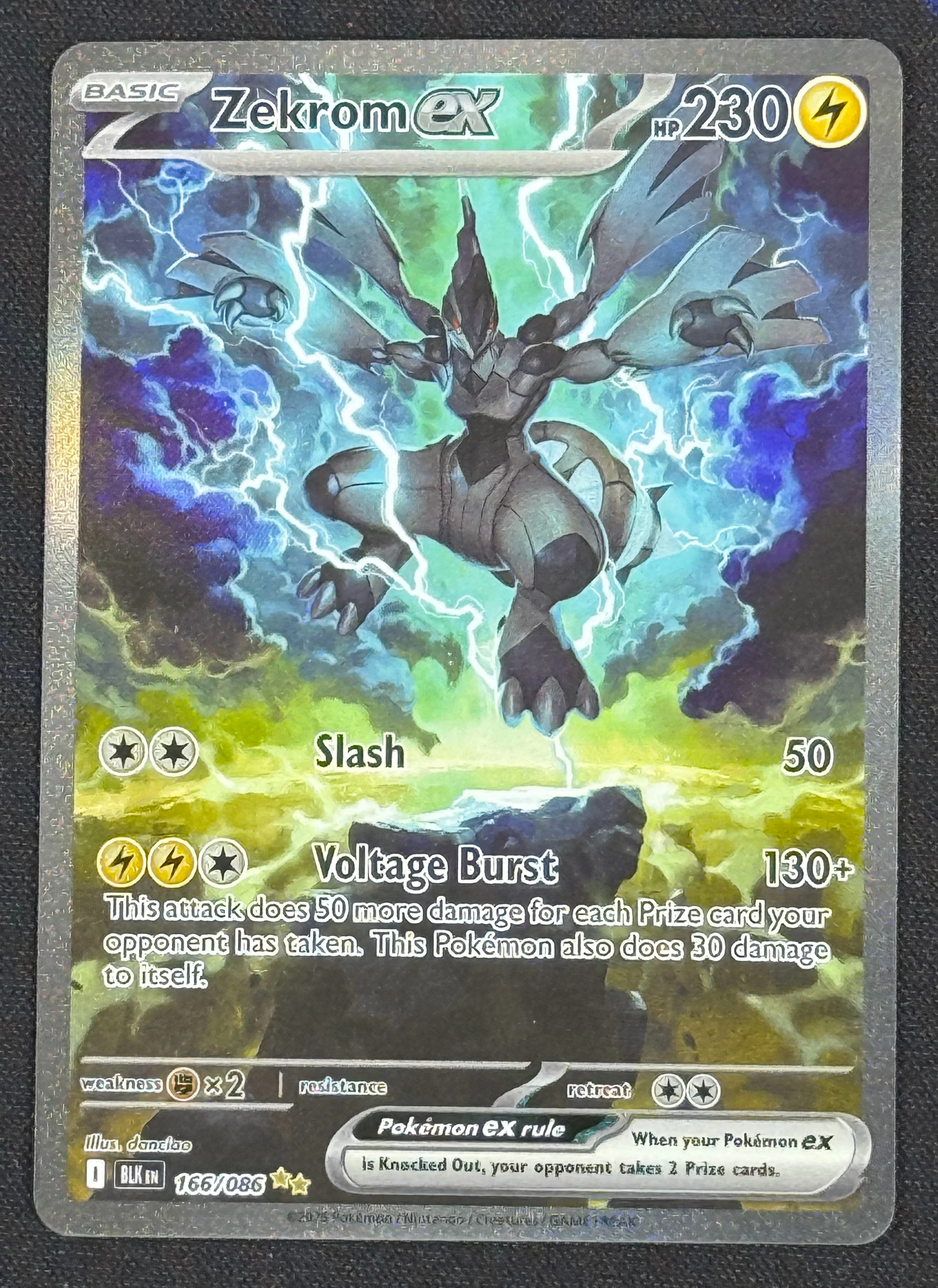 Zekrom ex Special Illustration Rare.