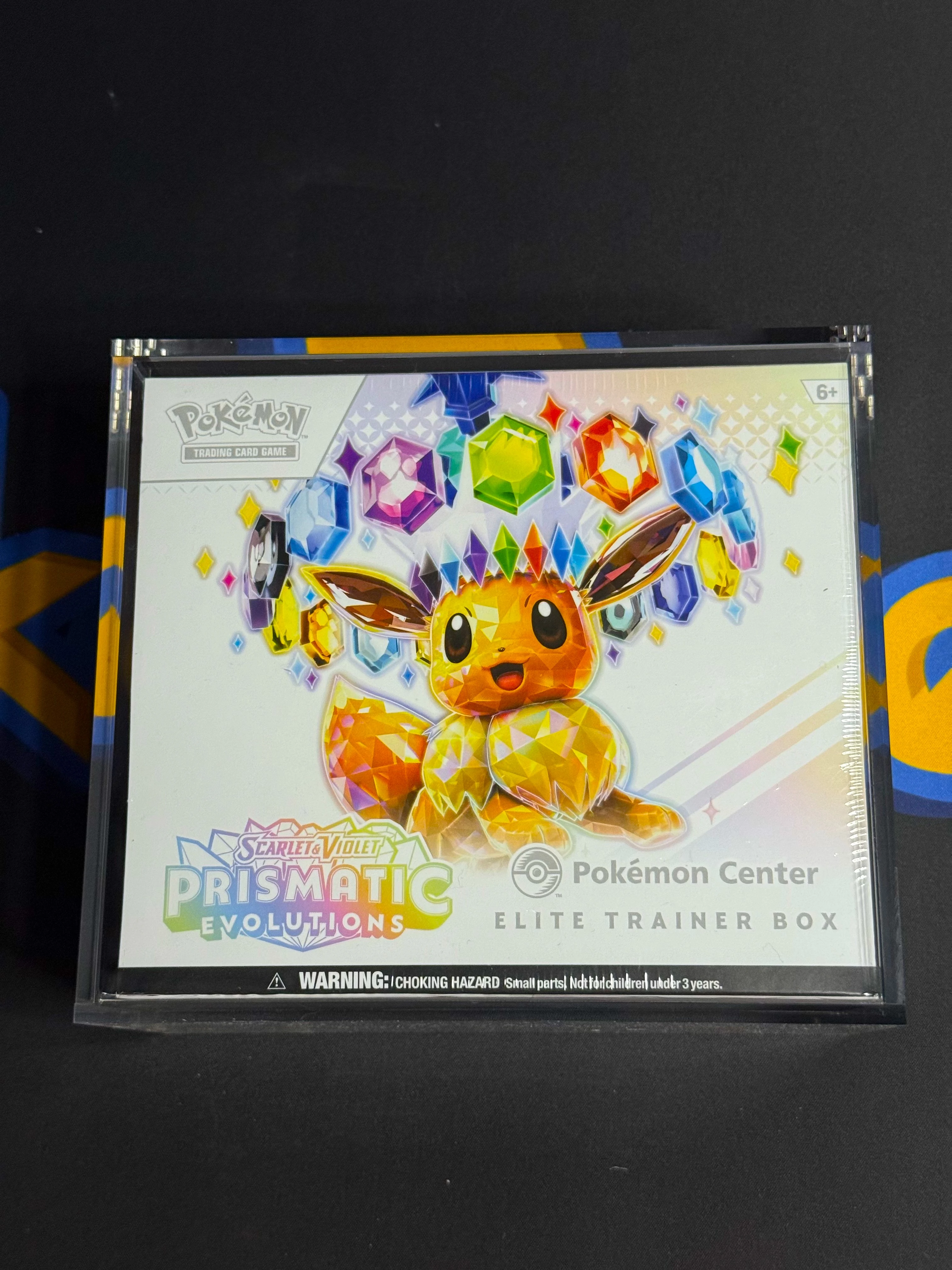 Prismatic Evolutions Pokémon Center Elite Trainer Box