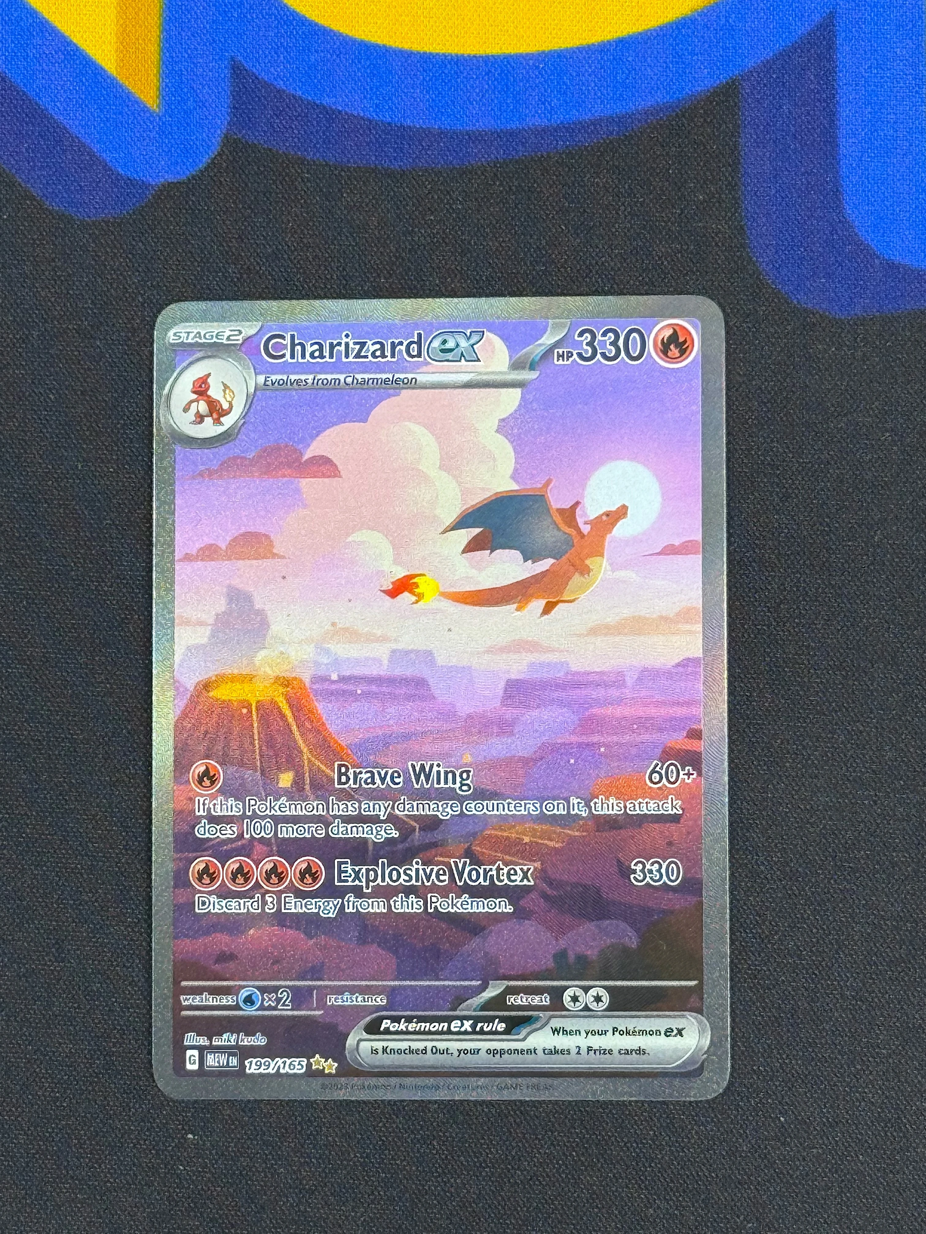Charizard ex #199/165 MEW 151